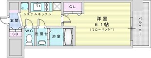 プレサンス神崎川ファインブレスの物件間取画像